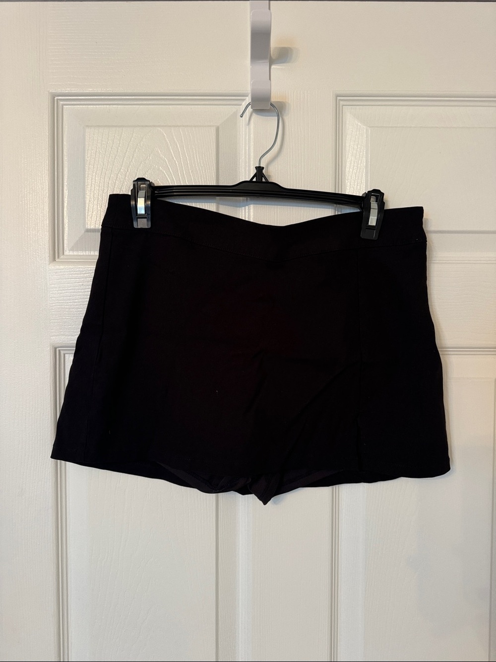 Classic Black Women's Skirt with built in Shorts